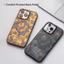 Ốp Điện Thoại Graffiti Màu Từ Tính, Sanptoch, Cho iPhone 17, 16, 15, 14, 13, Pro Max, Khung TPU Mềm + Vỏ PC Cứng, Cho iPhone 17 Pro Max, Vỏ Bảo Vệ
