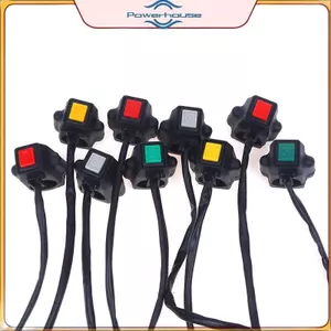 POWER Bền ATV Xe Máy Thể Thao Kép Quad Start Horn Kill Off Nút Công Tắc Dừng Phụ Kiện Xe Máy Công Tắc Tay Cầm Điều Khiển.