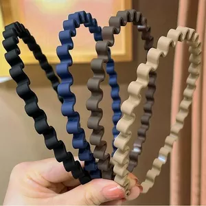 Cài tóc răng cưa uốn sóng chống trượt, giữ tóc gọn gàng nhiều màu lựa chọn