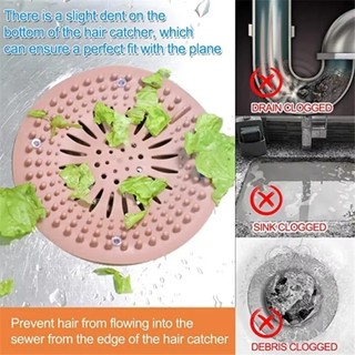 Bộ lọc thoát nước bồn rửa COZYNEST, Chống tắc nghẽn Dễ dàng làm sạch tóc Bắt vòi hoa sen, Bộ lọc tóc Vòng silicon thoát nước sàn Phụ kiện phòng tắm