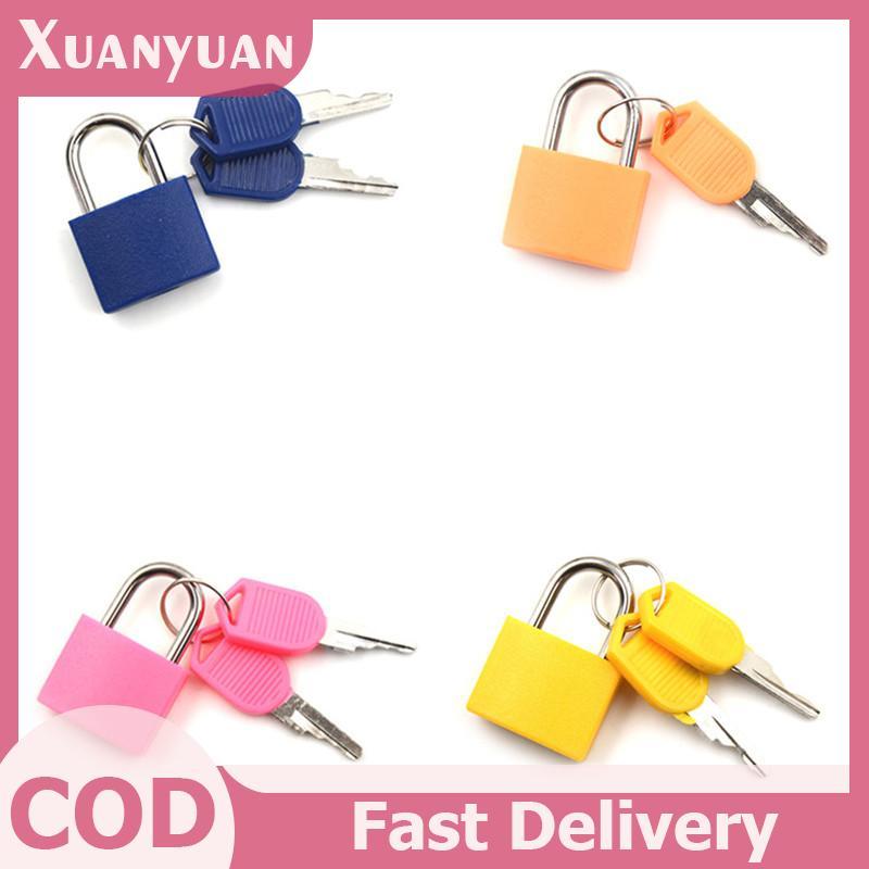 XUAN Ổ khóa thép chắc chắn Ngăn kéo vali du lịch Khóa ký túc xá có 2 phím VN