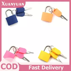 XUAN Ổ khóa thép chắc chắn Ngăn kéo vali du lịch Khóa ký túc xá có 2 phím VN
