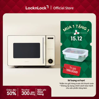Lò chiên không dầu kết hợp lò vi sóng Locknlock Rangefryer EJF294IVY