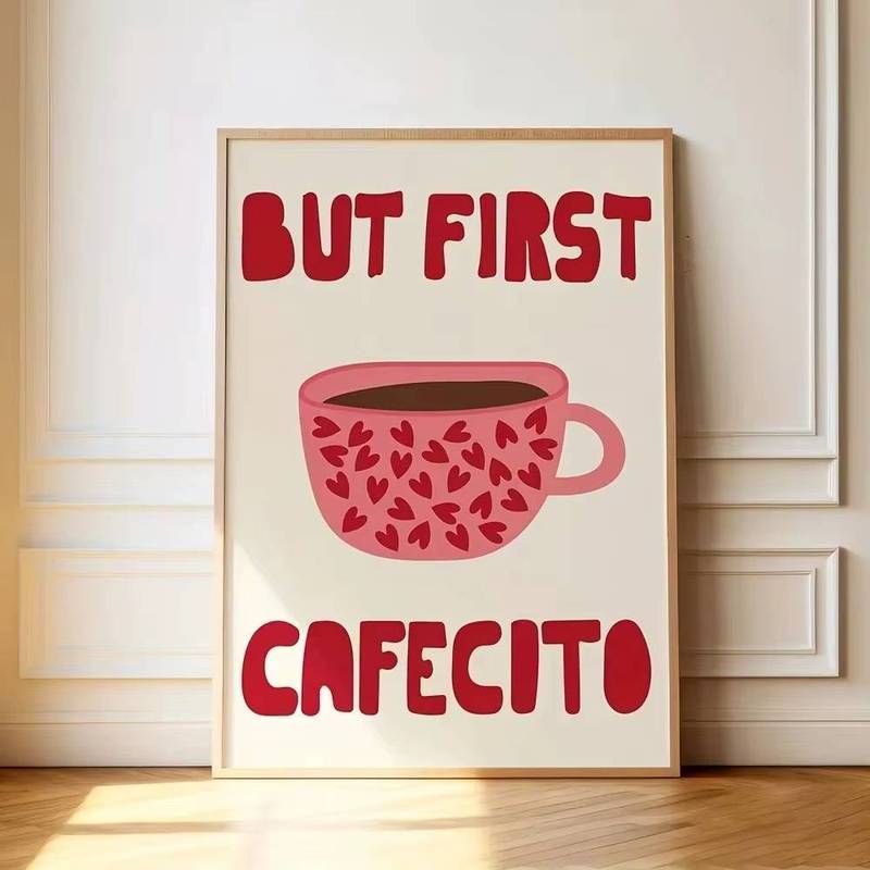 Nhưng Đầu Tiên Cafecito Trích Dẫn Canvas In Tối Giản Matcha Câu Lạc Bộ Tây Ban Nha Nghệ Thuật Treo Tường Áp Phích Cho Phòng Khách Hiện Đại Cafe Trang Trí Nhà
