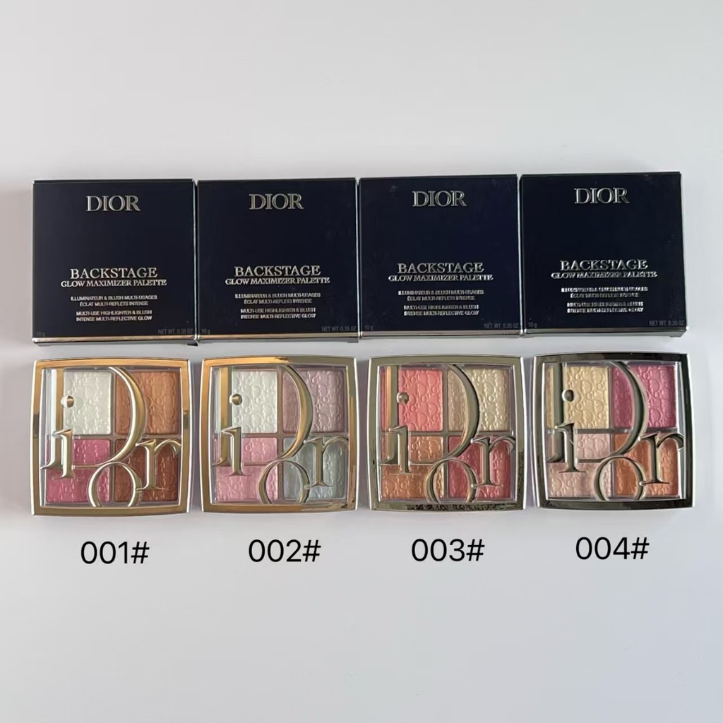 Yolo ❤Phiên bản mới Blush Highlight bốn màu#001爆闪天花板高颜值盘化妆品学生006#