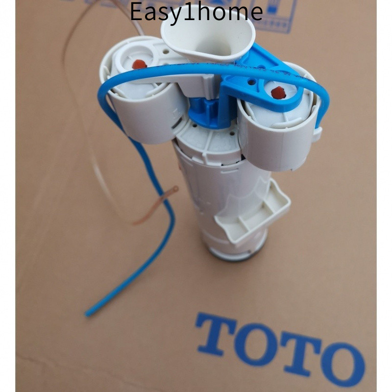 Bồn chứa nước âm tường TOTO WH090 099, van xả cảm biến khí nén, van vào và phụ kiện van vào nước