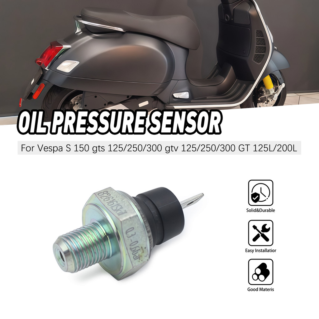 Phụ Kiện Xe Máy Cảm Biến Áp Suất Dầu Cho Vespa S 150 gtv 125 250 300 gts 125 250 300 GT 125L 200L