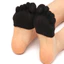 3 Đôi Nữ Vô Hình Đàn Hồi Nửa Lòng Bàn Tay Năm Ngón Tất Nữ Cao Gót Trước Chân Mở 5 Ngón Tất