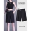 Quần Crop Mỏng Nữ Thu Đông Rời Ôm Hơn Nhìn Cao Cấp Kích Thước Lớn Quần Short Ống Rộng Chân Thẳng 5 Điểm Quần Thường Ngày Phù Hợp Với Quần 5.12