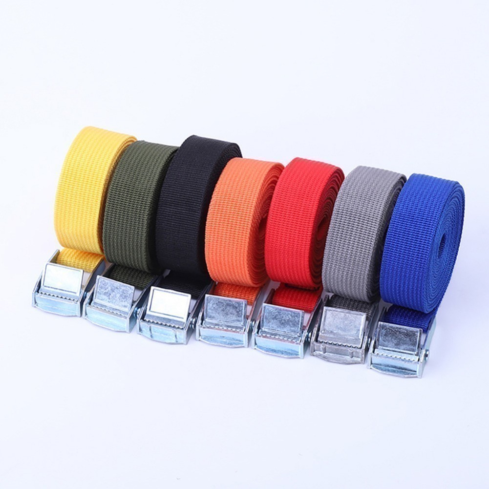 Heavy Duty Nylon Lashing Strap with Quick Release Buckle for Easy Cargo Tie Down