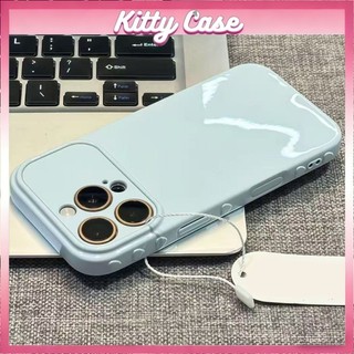 Đối với iPhone 11 12 13 14 15 Pro Max 16 17 18 Plus đơn giản màu bên tình yêu chống rơi trường hợp