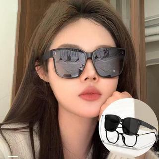 Kẹp 2 Trong 1 Trên Kính Mát Myopic Tầm Nhìn Ban Đêm Lái Xe Kính Dành Cho Nam Nữ Chống Tia UV Câu Cá Sắc Thái Kính Mắt Quà Tặng
