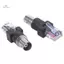 1 Đầu Nối Chất Lượng Cao BNC Nữ Ja Sang RJ45 Nam Cắm RF Adapter Đầu Nối Đồng Trục mới