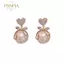 PNPIA- 1 Cặp Nữ Thép Không Gỉ Giả Ngọc Trai Phù Hợp Với Tất Cả Trận Đấu Đơn Giản Bông Tai Bông Tai Mặt Dây Chuyền