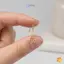 Bông tai thả bằng thép không gỉ với thiết kế hình học mạ bạc và vàng để làm việc mới