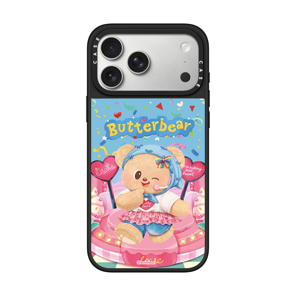 Ốp Điện Thoại Gương Gấu Dreaming Từ Tính Cho IPhone 17 Pro Max 17 16 15 14 13 12 11 Vỏ Bảo Vệ Chống Sốc
