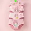 Quần Đùi Bé Gái Hoạt Hình Quần Lót Cotton Nguyên Chất Khô Nhanh Thoáng Khí