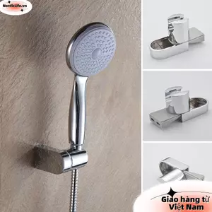 Giá treo tường NORDICLLIFE Kẹp đa năng Dụng cụ phun phòng tắm Đế cố định