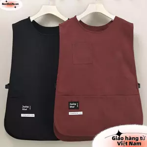 Tạp dề chống vết bẩn NORDICLIFE, Tạp dề tay chống bẩn kiểu áo Vest Nylon, Phụ kiện làm sạch Tạp dề nhà bếp thoáng khí đa năng chống thấm nước của đầu bếp và máy chủ