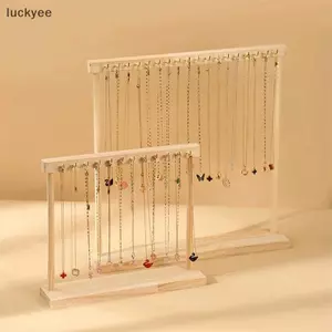 Luckyew Trang Sức Tổ Chức Trưng Bày Đứng Gỗ Chắc Chắn Nelace Treo Mặt Bàn Ra Cho Dây Xích Bông Tai Vòng Tay Trưng Bày Lưu Trữ Ra TQ