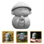 JCSYFAC Tượng Phật Dễ Thương Nhỏ Jizo Phật Điêu Khắc Các Bức Tượng Nhỏ Đồ Trang Trí Sân Vườn Phật Nhật Bản Ksitigarbha Bể Cá Cảnh Mới