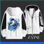 SY3 Tình Yêu Và deepspace Zayne Cosplay Áo Xanh Anime Quạt Thiết Kế Nghệ Thuật Túi Mềm Quà Tặng Áo Khoác YS3