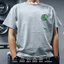 Áo thun nam Thái độ Nhật Bản JDM Sửa đổi Dự án ô tô u Má phanh thời trang màu xanh lá cây in hình Cotton nguyên chất tay ngắn