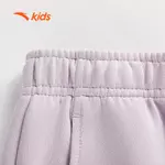 ANTA Kids Quần Nỉ Jogger Dài Bé gái 362547735U – Mềm, Ấm, Bo Gấu, Co Giãn, Thoải Mái Mặc Hằng Ngày — ảnh 6
