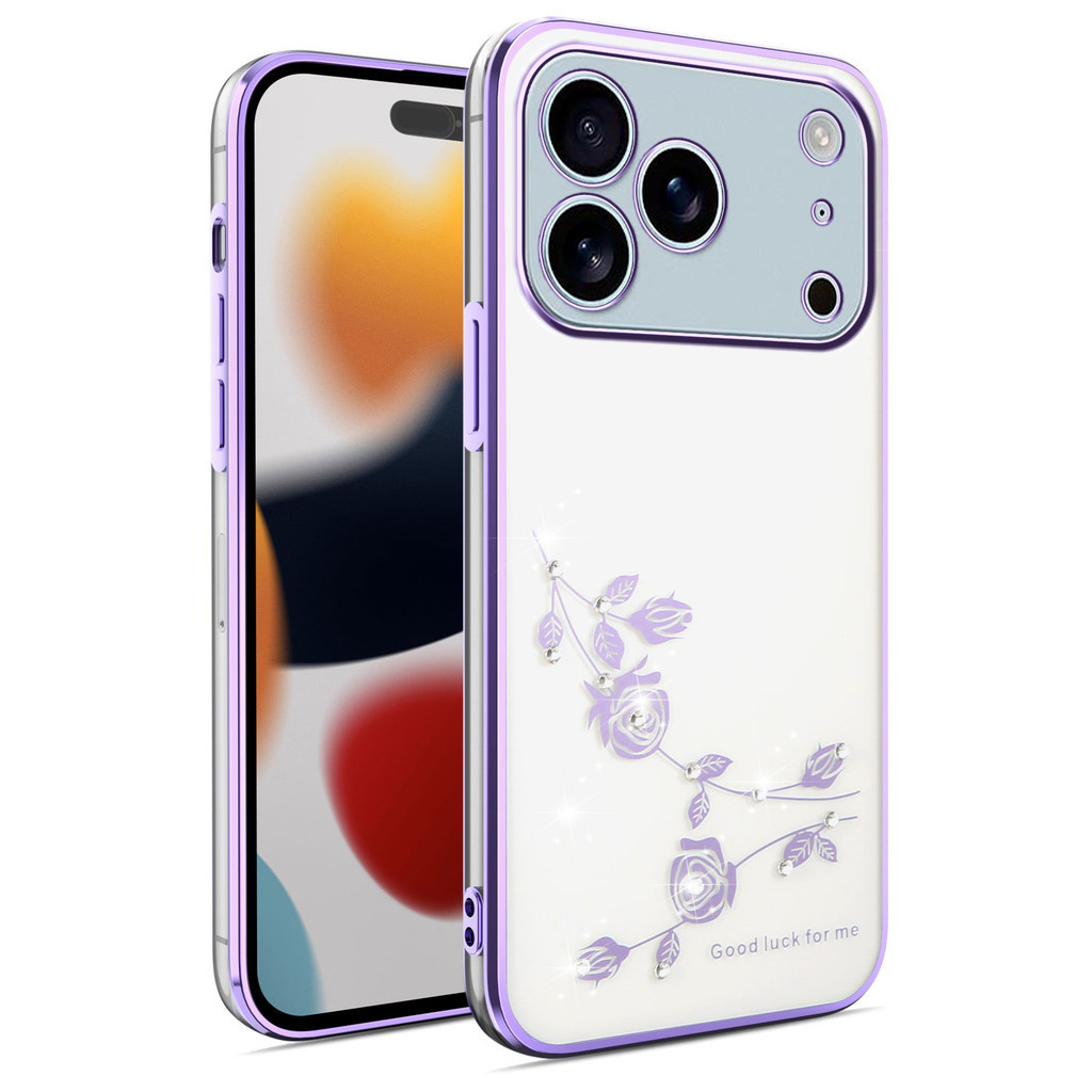 Ốp Điện Thoại Hoa TPU Mềm Cho IPhone 17 16 15 14 13 12 11 Pro Promax 17 Air Plus 6 7 8 PLUS Bốn Góc Chống Sốc Không Màu Vàng Vỏ Sạc Không Dây