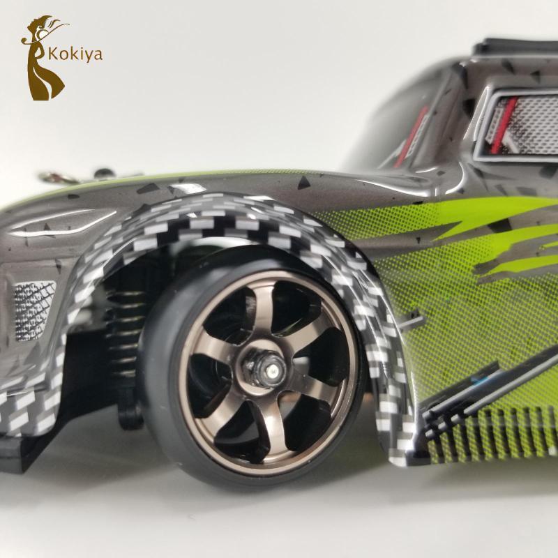 RC Slick Bánh Xe Lốp Bánh Xe Vành Cho K969 1: 28 Xe Bánh Xích Xe DIY Phụ Kiện