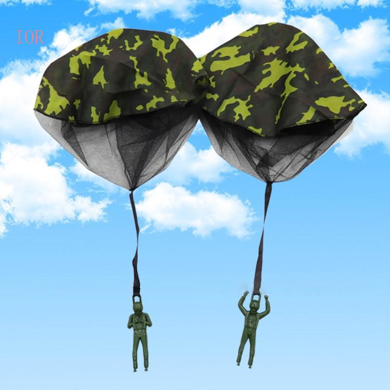 IOR Tay Ném Dù Đồ Chơi Lính Hình Di Động Sân Sau Đồ Chơi Cha Mẹ-Con