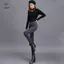 Quần legging nữ giả hai mảnh, co giãn ôm body, ấm áp - Mina