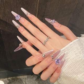 Mint Mambo Móng Tay Tay Nhẹ Phong Cách Sang Trọng 4.0 Đầu Chó Tốt Có Thể Đeo Móng Tay Mắt Mèo 25.12.12.12