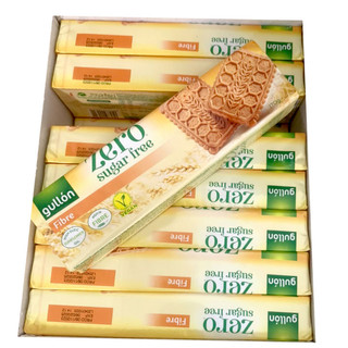 Bánh Kem Xốp Vani Và Socola Không Đường Gullon 180g, Thơm Ngon, Ăn Vặt Không Lo Đường
