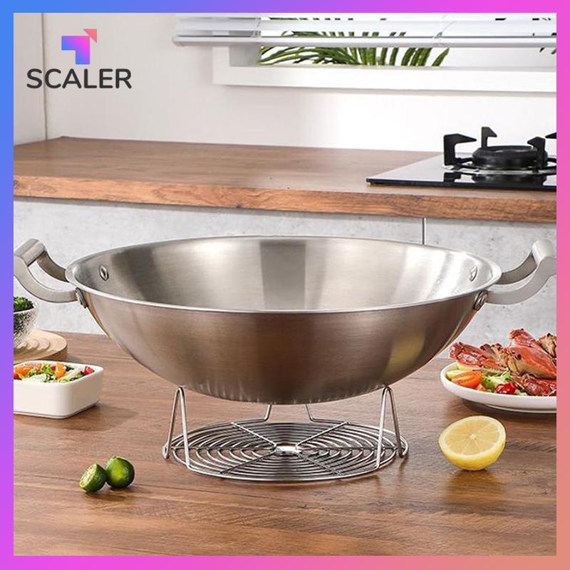 SCALER Giá hấp bằng thép không gỉ Khay hấp Nồi Bánh bao Trứng nướng Giá đỡ Bộ đồ ăn nhà bếp Dụng cụ nấu ăn.