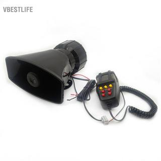 VBESTLIFE Còi Hú Xe Còi Báo Động 100W Tay Lửng Cầm Tay 7 Tông Màu Chất Liệu ABS Chống Thấm Nước Lắp Đặt Dễ Dàng Cho Ô Tô RV Thuyền Xe Tải