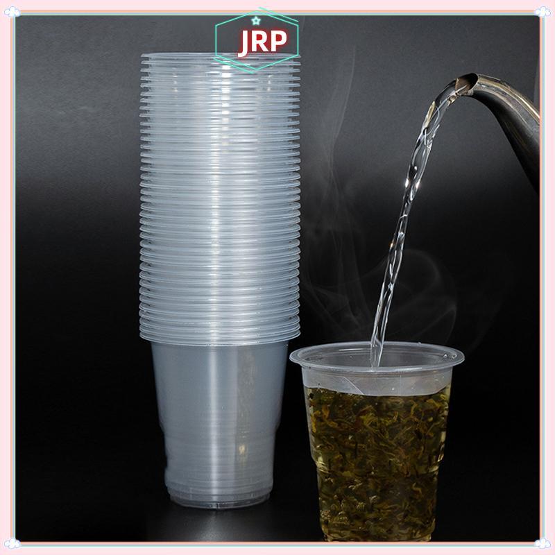 JRP Ly nhựa chịu nhiệt độ cao dùng một lần Cốc uống nước dày trong suốt gia đình JRP
