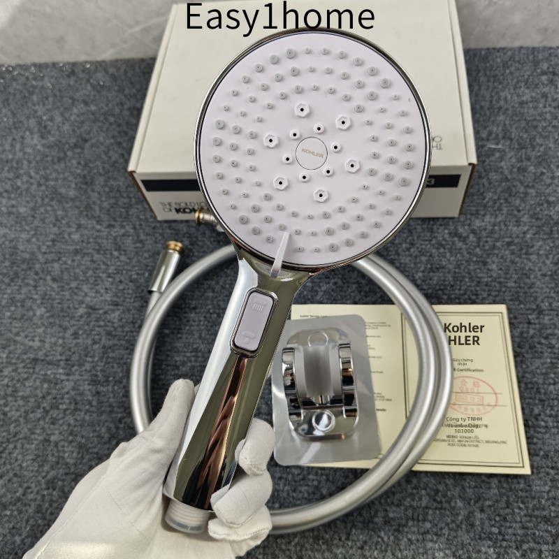 【KOHLER】Đầu vòi sen tăng áp chất lượng Mỹ, đầu vòi sen gia đình áp lực siêu mạnh, đầu vòi sen massage, đầu vòi sen tăng