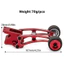 Thanh bánh xe có thể điều chỉnh bằng kim loại cho 1 / 14 MJX Hyper Go 14209 14210 H14BM RC Xe nâng cấp các bộ phận