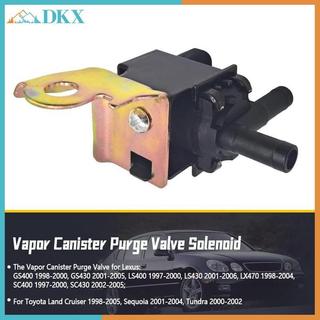 DKX 25860-50100 Vapor Canister Purge Solenoid Van chuyển mạch chân không cho Toyota Land Cruiser Sequoia Tundra Lexus Ls430 Lx470 Sc430.
