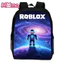 Ba lô trẻ em in họa tiết trò chơi ROBLOX Túi đi học trẻ em nhẹ hợp thời trang 12 inch