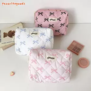 Túi đựng trang điểm FAVORITEGOODS, Túi đựng mỹ phẩm có dây kéo dung tích lớn, Túi đựng mỹ phẩm đa chức năng dành cho nữ Cô gái