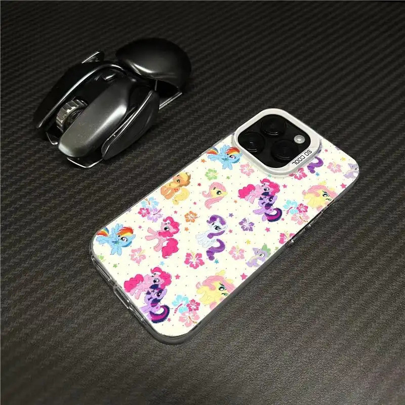 Ốp lưng My Little Pony nhiều màu, chất liệu bền đẹp tốt Bảo Vệ Camera Cấp iPhone 17/16/15/14/13/12/11/X/XS Max