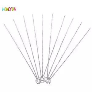 < Honeyba > 10 Cái / bộ Y tế Khí quản Tracheostomy Cannula Bàn chải làm sạch ống Trach Đẹp