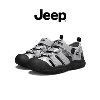 JEEP Giày Sandal Trẻ Em Mùa Hè Bé Trai Bé Gái Đệm Thoáng Khí Chống Mài Mòn Thể Thao Thường Ngày Đi Học