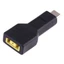 Sẵn sàng giao hàng Bộ chuyển đổi nguồn USB vuông lớn sang Type-C Nam cho Lenovo Thinkpad / ThinkBook / Xiaoxin