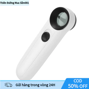 Kính Lúp Phóng Đại 40X Chất Lượng Cao, Có Đèn LED, Chất Liệu ABS Và Kính, Dùng Để Sửa Đồng Hồ Và Kiểm Tra Bảng Mạch, Cho
