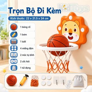 Bộ Bóng Rổ Tự Động Tính Điểm KidToys - Đồ Chơi Vận Động Giúp Bé Nhảy Cao Và Nhanh Nhẹn