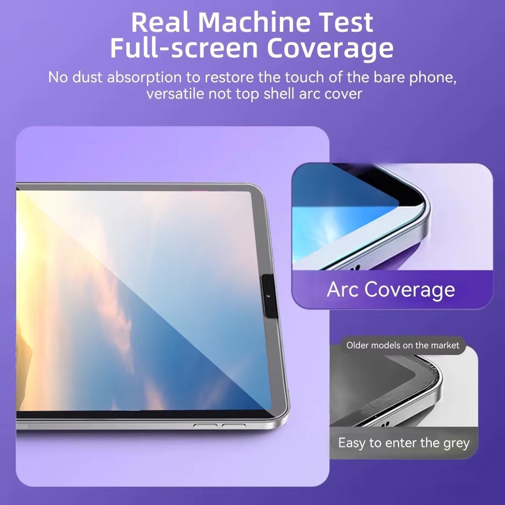 Dễ Dàng Lắp Đặt Phim Kính Cường Lực Cho Lenovo Idea Tab Plus Pro 12.7 11 12.1 inch Xiaoxin Pad Pro 13 GT13 Phụ Kiện