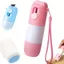 GETVOW Nhiệt Giấy Tẩy, Dụng Cụ Mở Bưu Kiện 2 Trong 1 Chất Lỏng Hiệu Chỉnh Giấy Nhiệt, Bảo Vệ Quyền Riêng Tư Bền Đẹp Có Thể Đổ Lại Máy Cắt Hộp Di Động
